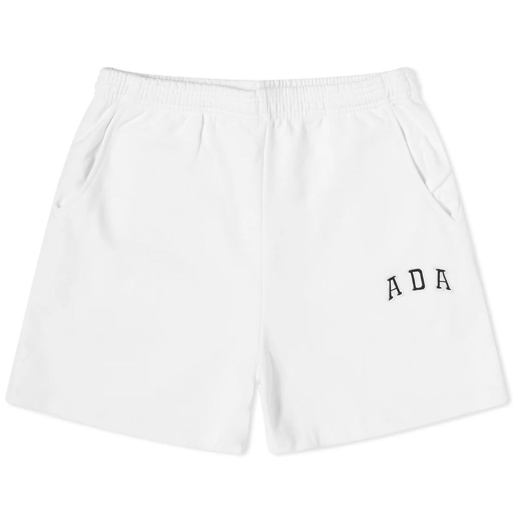 Women's ADA Sweat Shorts White