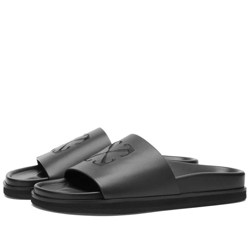 Women's Cloud Arrow Sliders Black