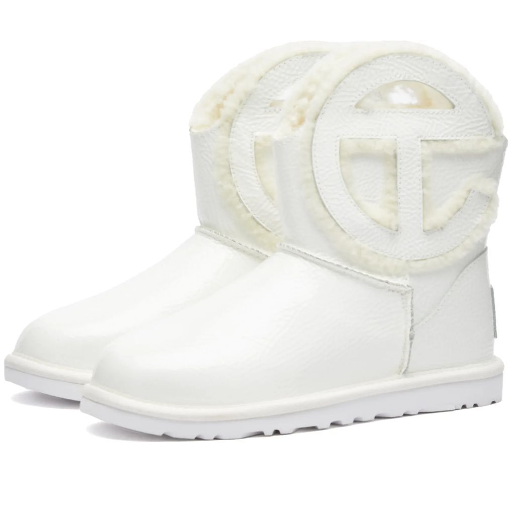 Women's x TELFAR Mini Crinkle Boot White