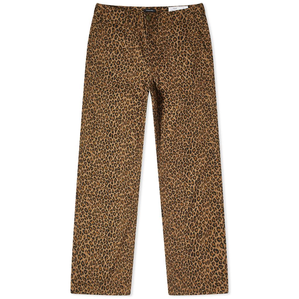 Women's Wide Leg Utility Pant Leopard