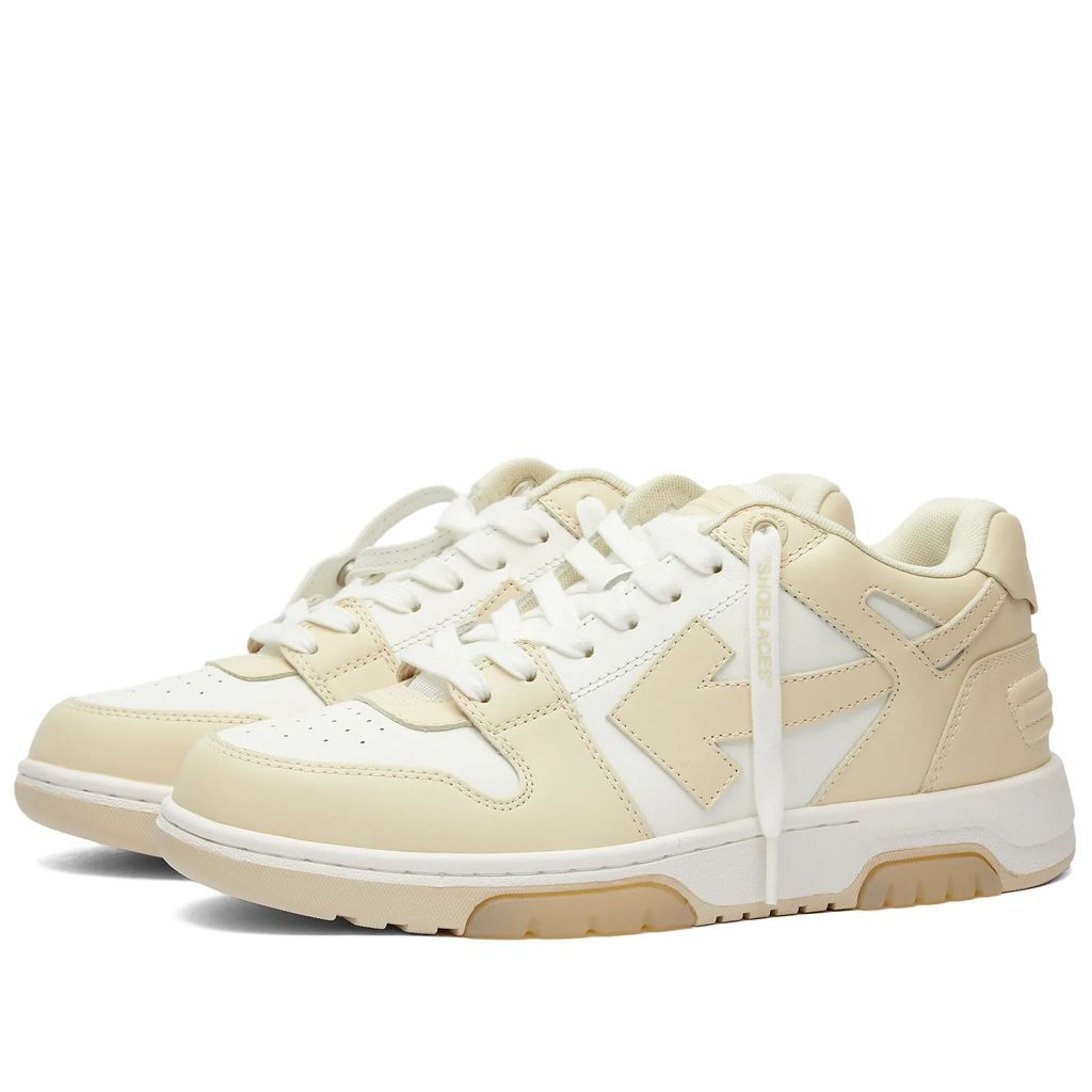 Women's Out Of Office Calf Leather Sneakers Beige