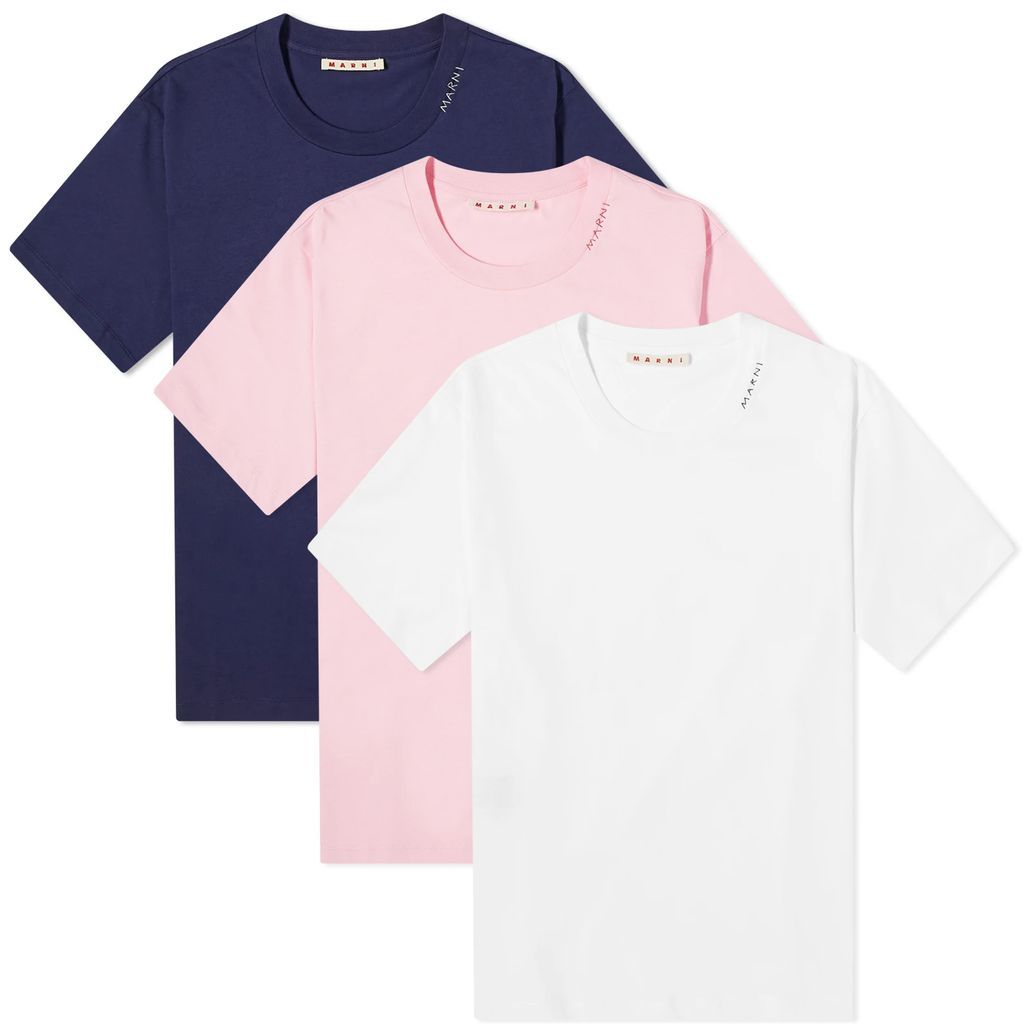 Women's Loose Fit T-Shirt - 3 Set Pink Gummy