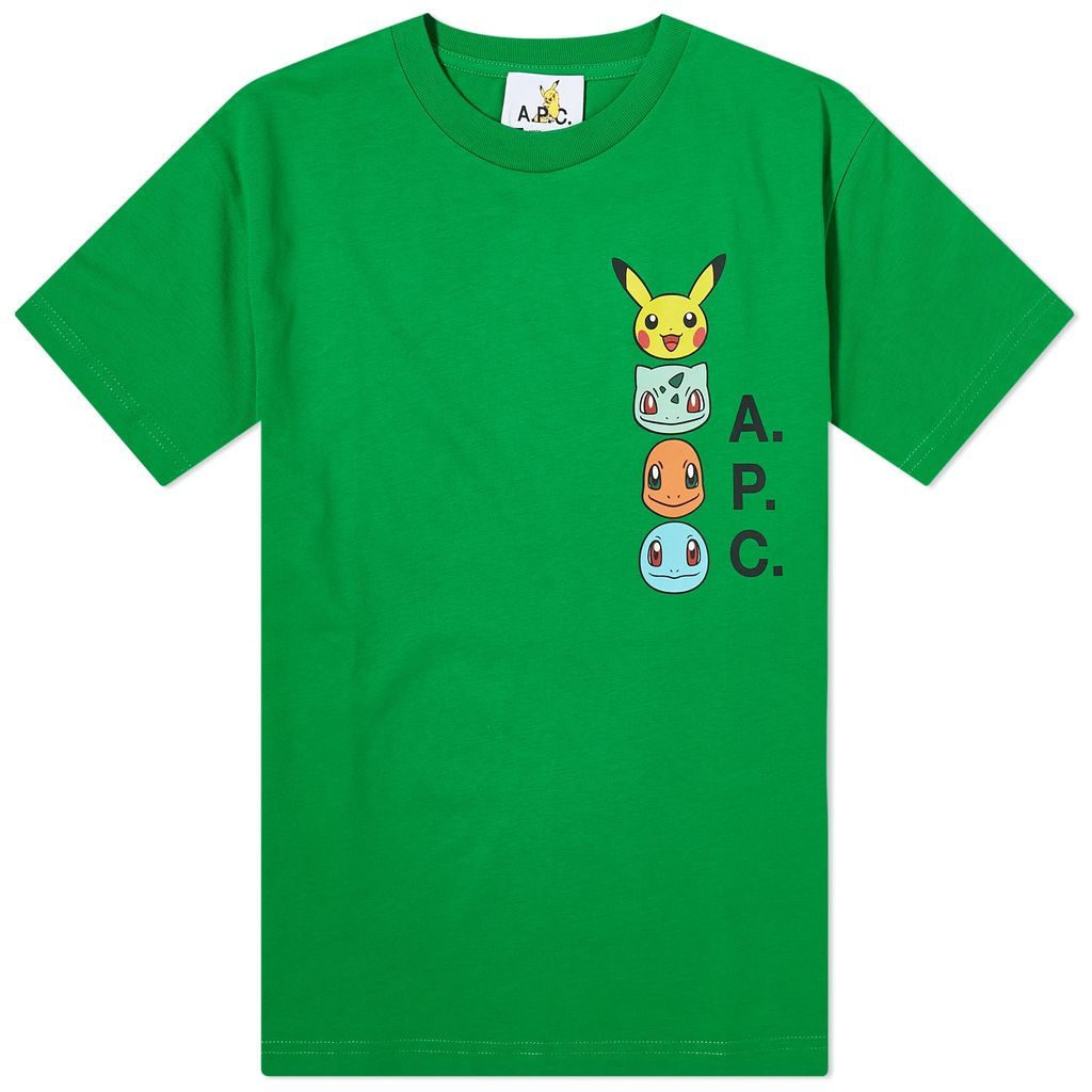 Women's Pokémon The Portrait T-Shirt Kaa Green