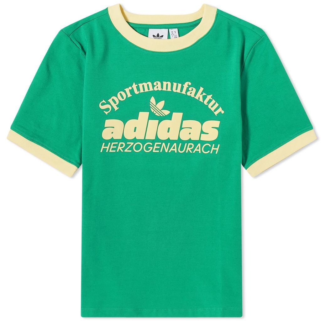 Women's Retro Graphics T-shirt Green