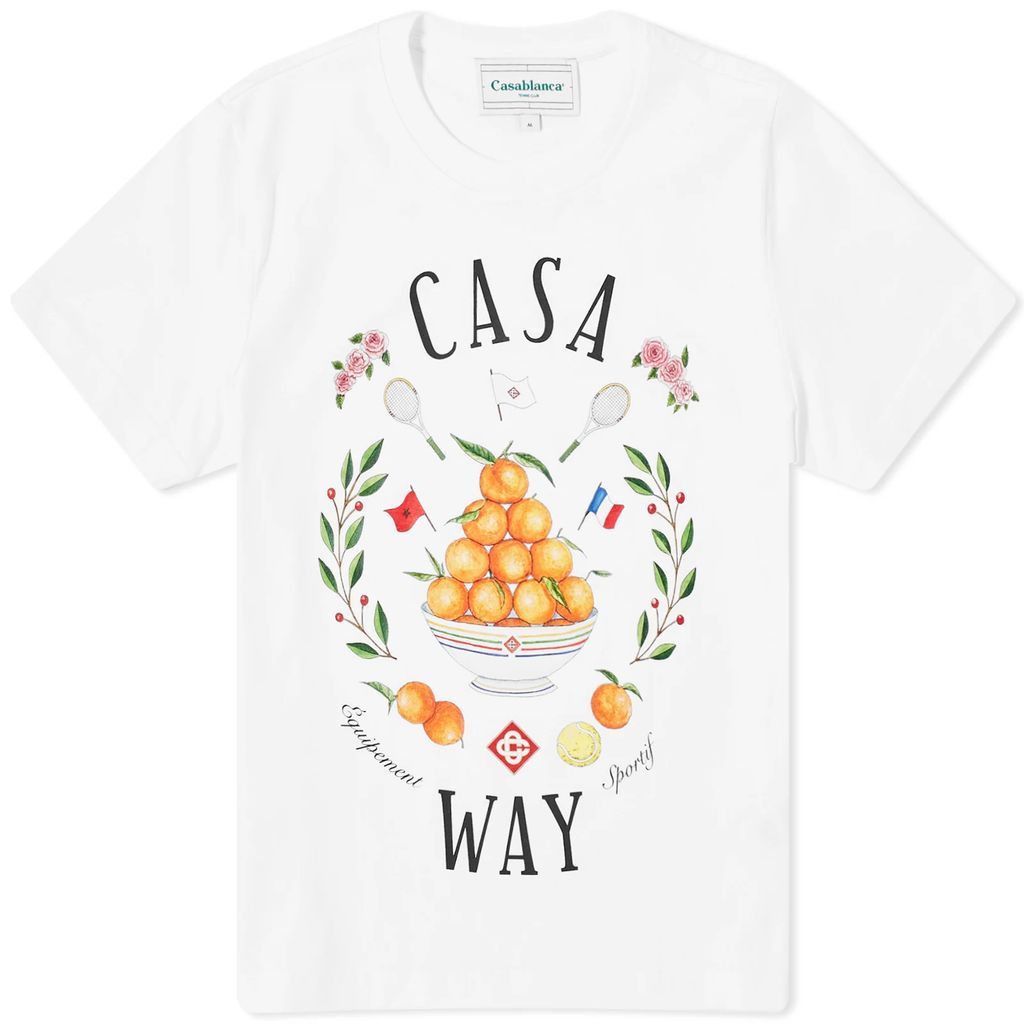 Women's Casa Way Fitted T-Shirt White