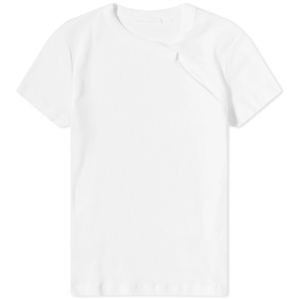 Women's Rib T-Shirt White