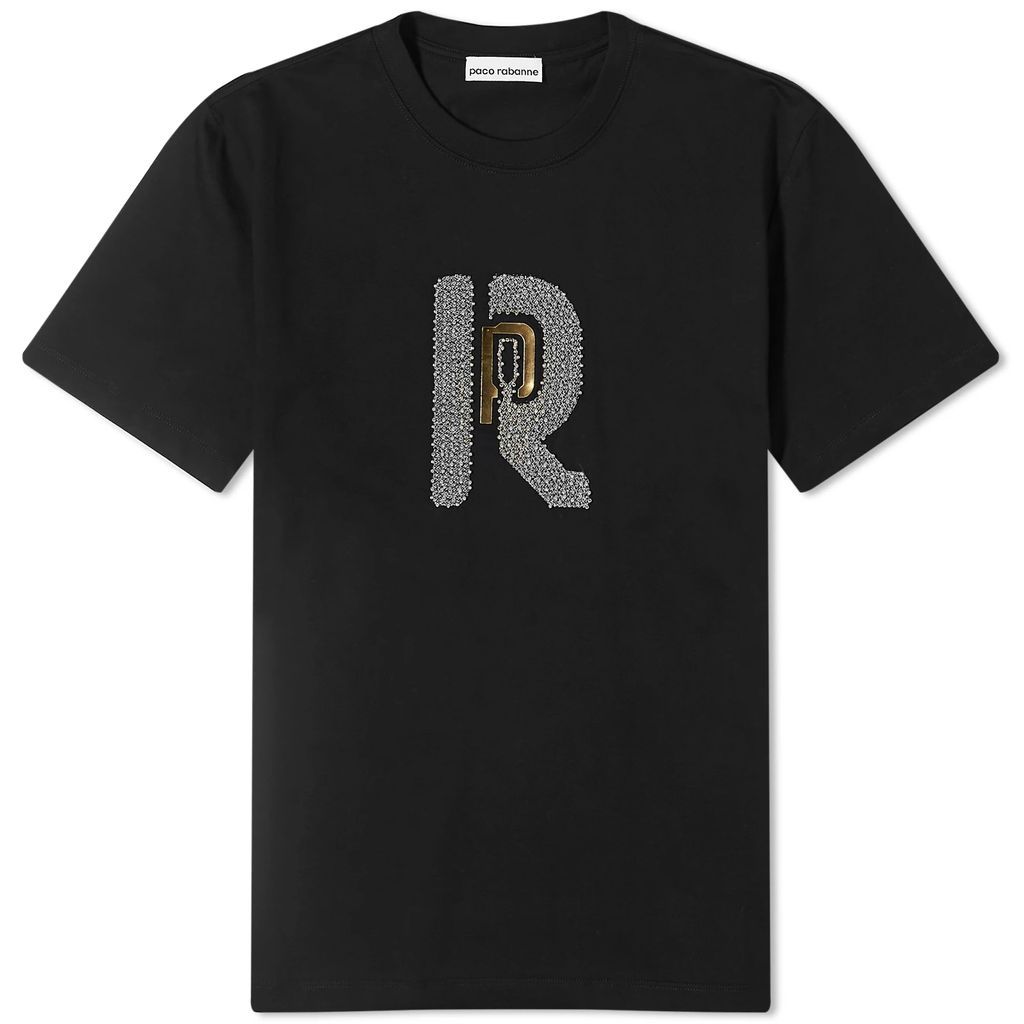Women's P Logo T-Shirt Black