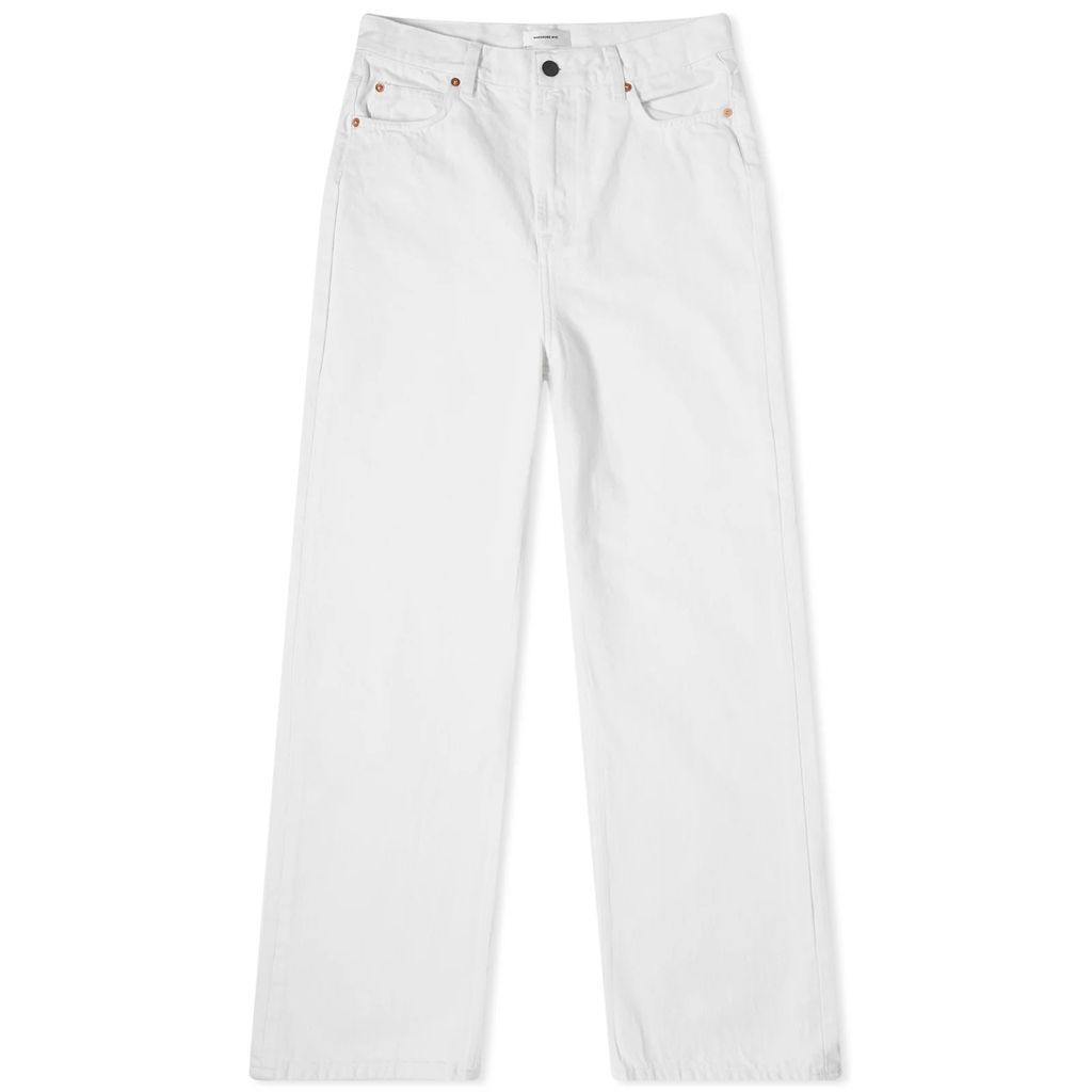 Women's Low Rise Jeans White