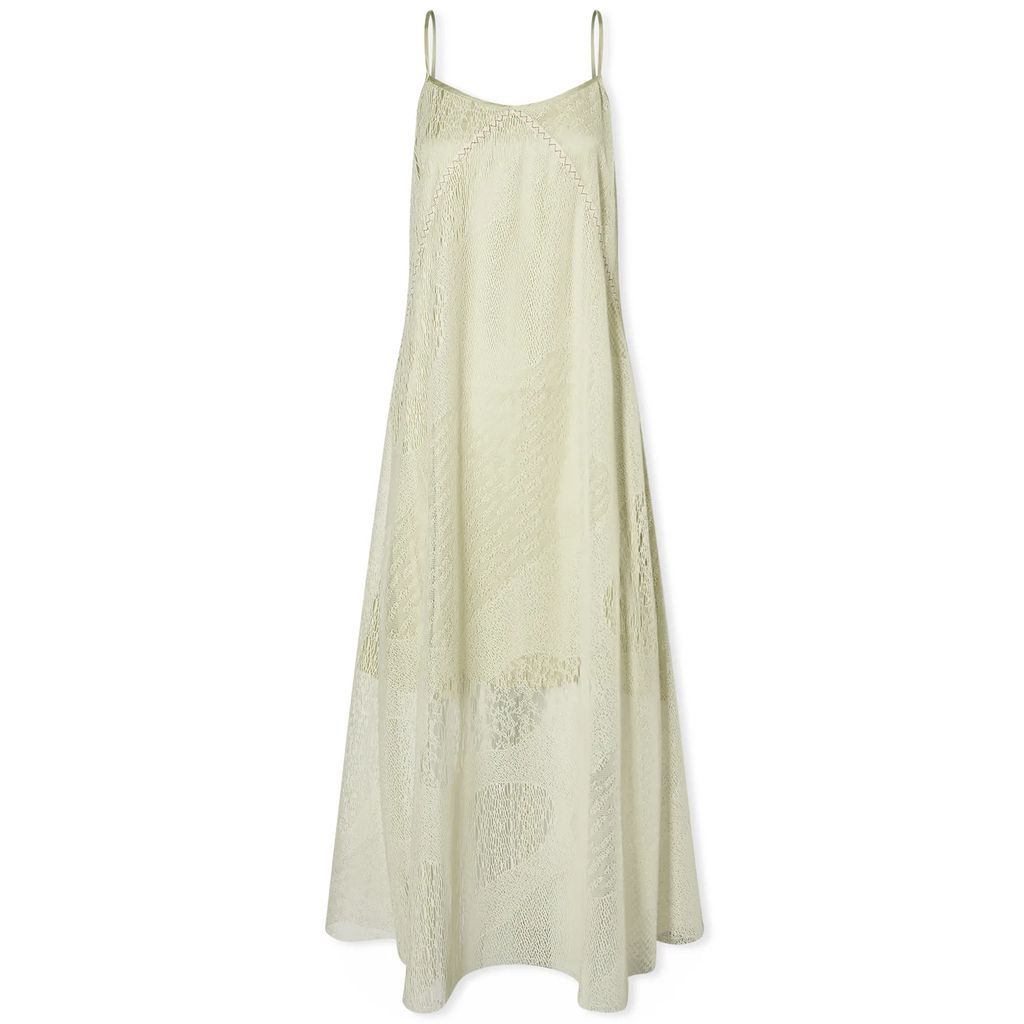 Women's Engineered Cloud Mesh Slip Dress Natural