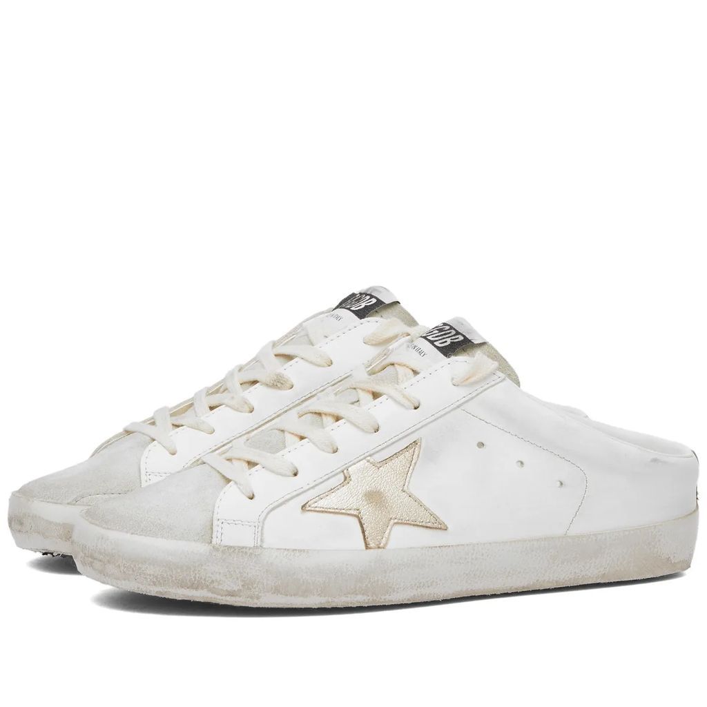 Women's Sabot Leather Sneaker Optic White/Ice/Platinum