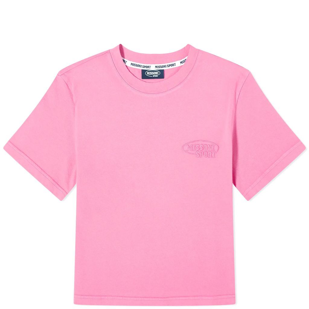 Women's Logo Crop T-Shirt Pink