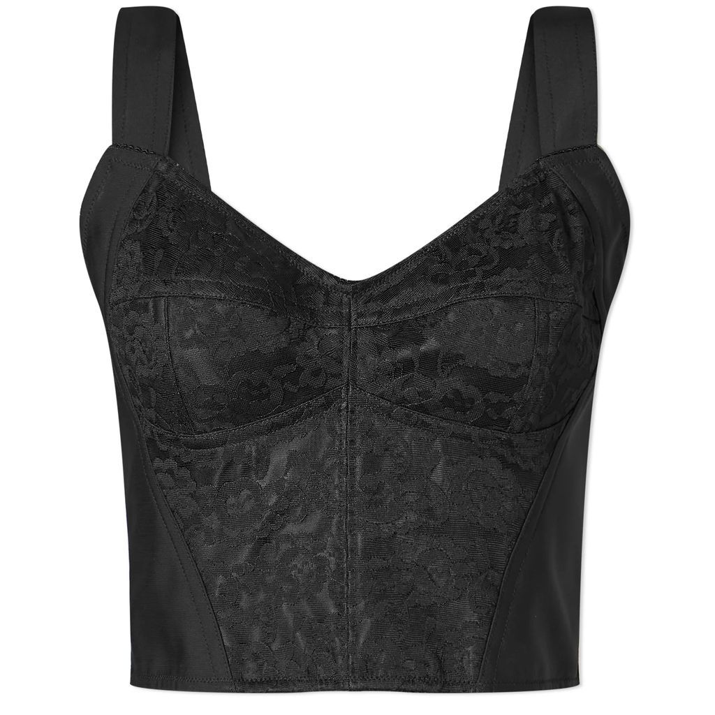 Women's Bustier Top Black