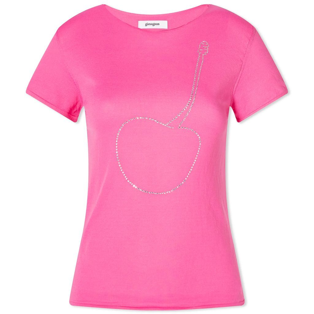 Women's Cherry Shinny T-Shirt Pink