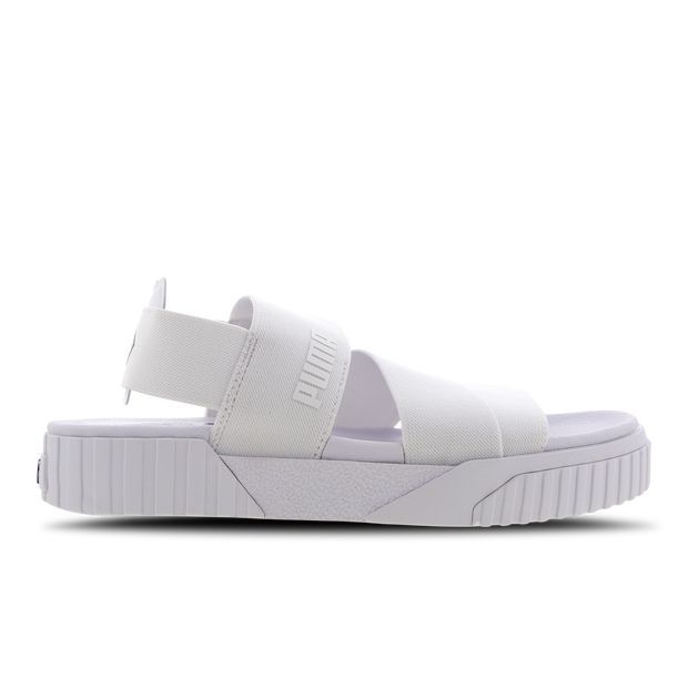 Sg Cali Sandal - Women Flip-Flops and Sandals - White - Textile - Size 5 - Foot Locker