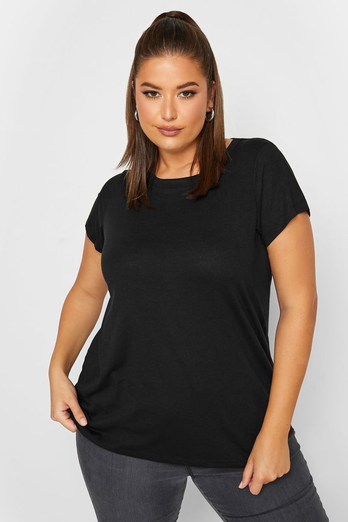 Curve Black Tshirt, Women's Curve & Plus Size, Yours
