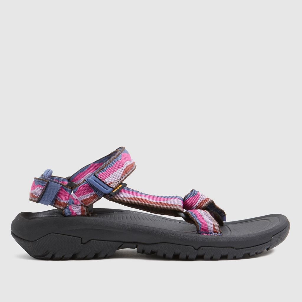 Black & Pink Hurricane Xlt2 Sandals