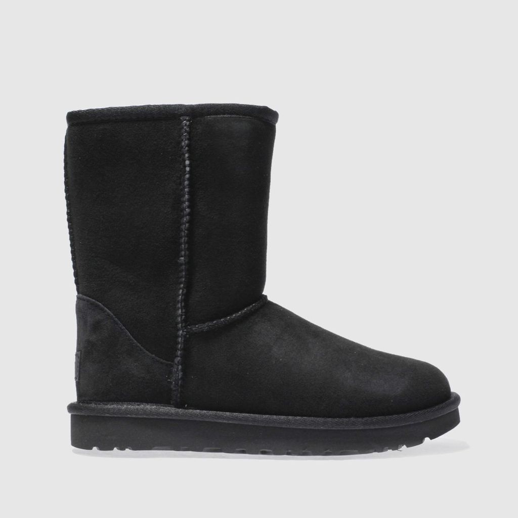 classic short ii boots in black