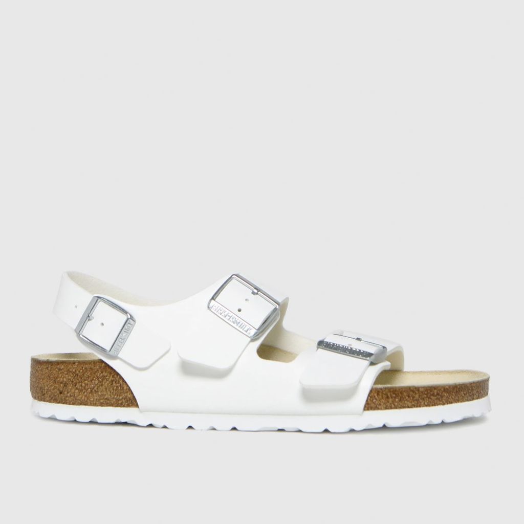 milano sandals in white