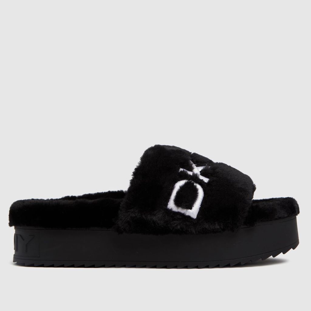 palz slipper slide sandals in black