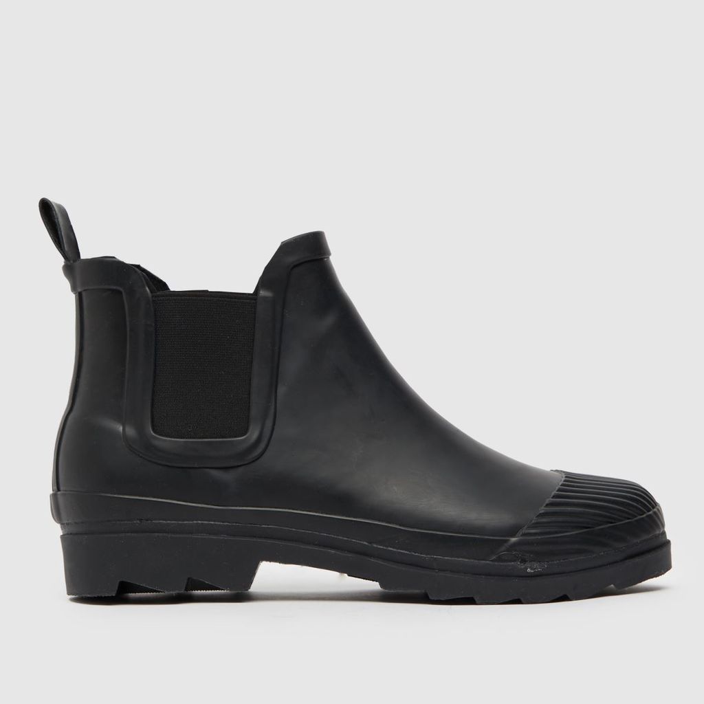 arti short welly boots in black