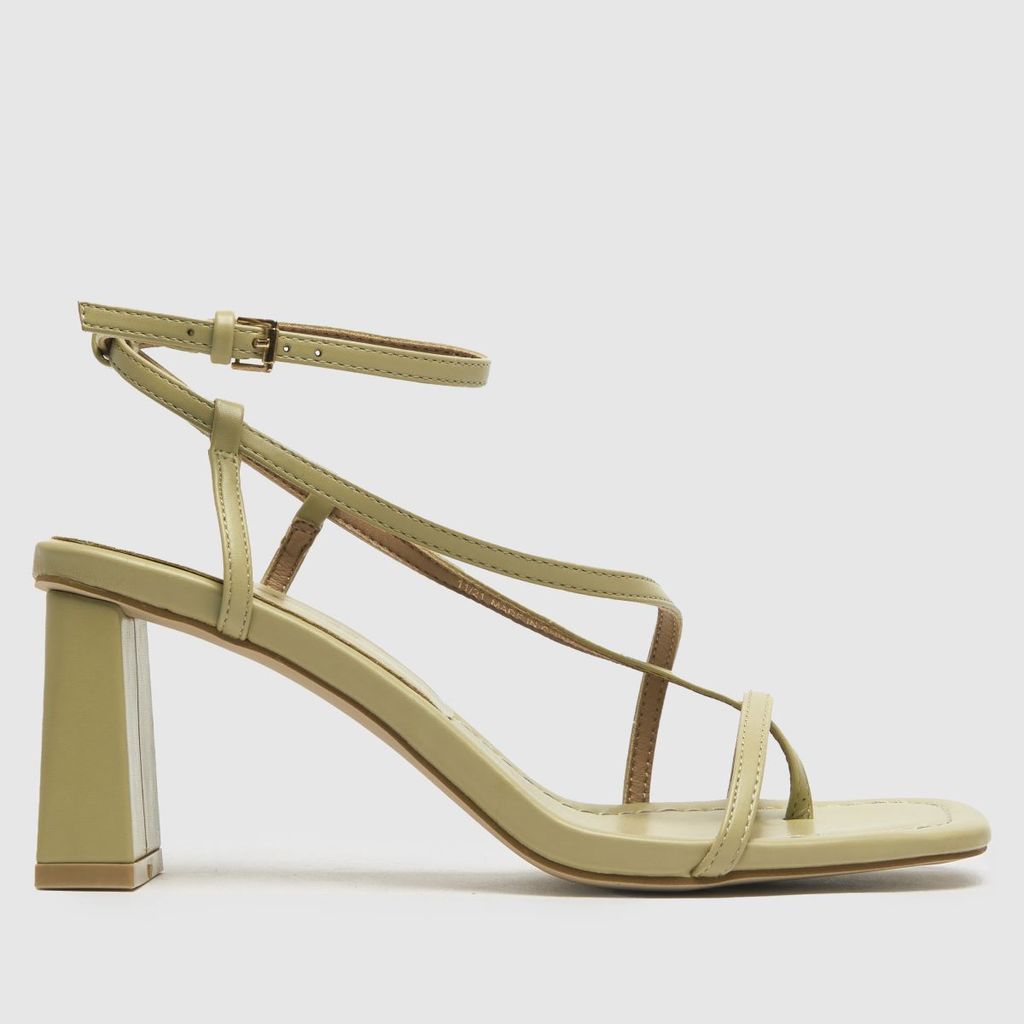 storm strappy sandal high heels in green