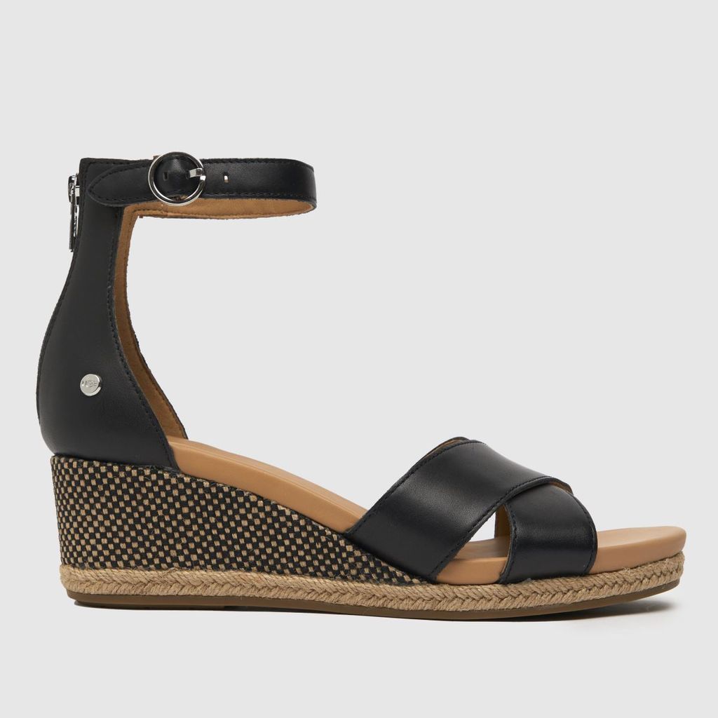 eugenia sandals in black