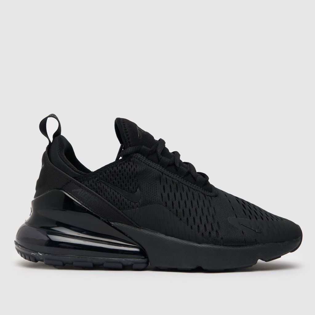 air max 270 trainers in black