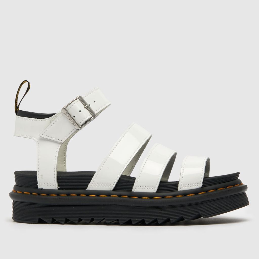 blaire sandals in white