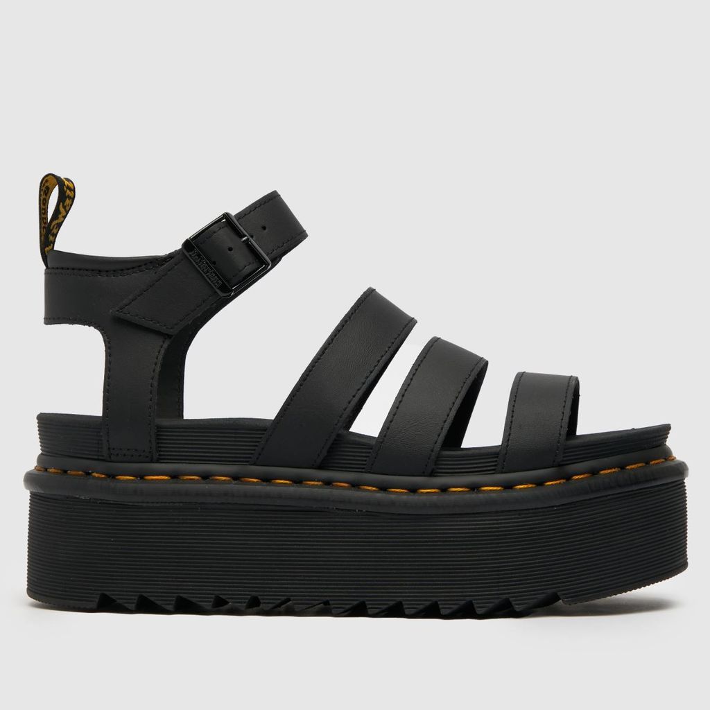 blaire quad sandals in black