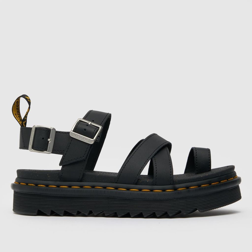 avry sandals in black