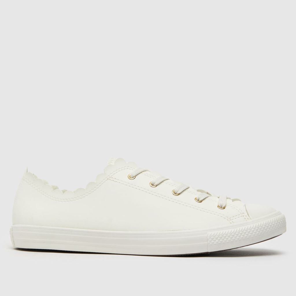 dainty ox trainers in white