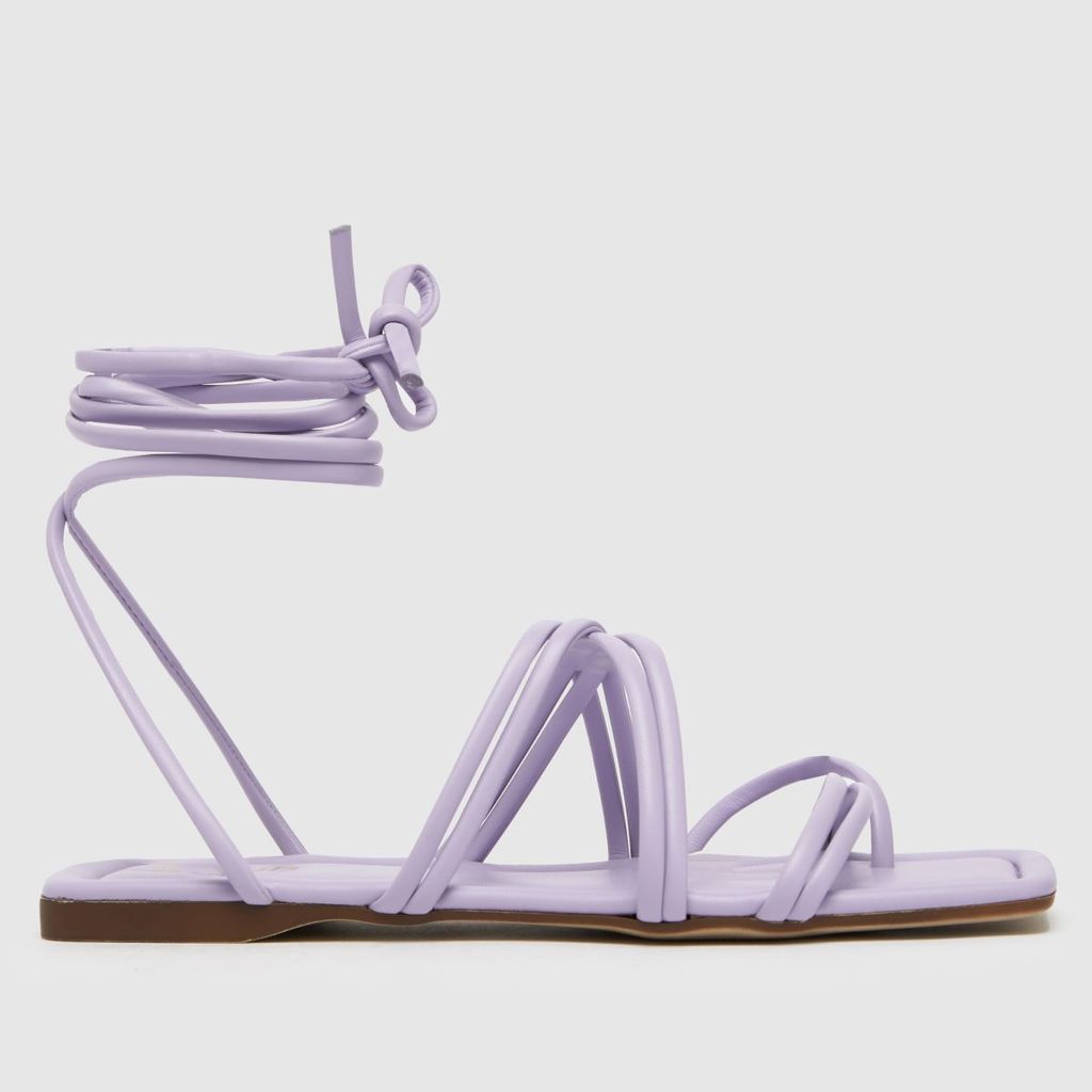 tanga tie sandals in lilac