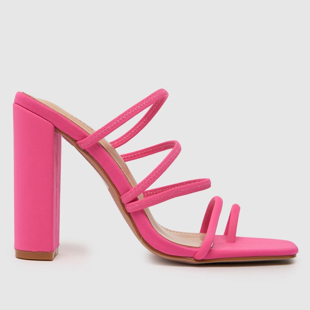 heera high heels in pale pink