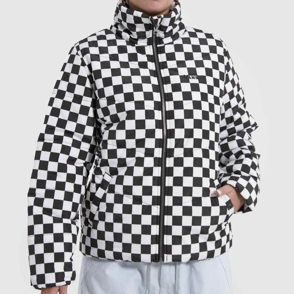 foundry checkerboard jacket in black & white