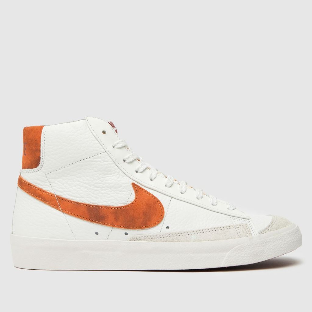 blazer mid 77 trainers in brown