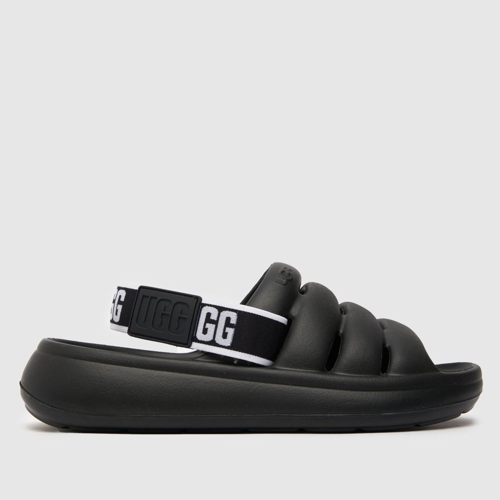 sport yeah sandals in black