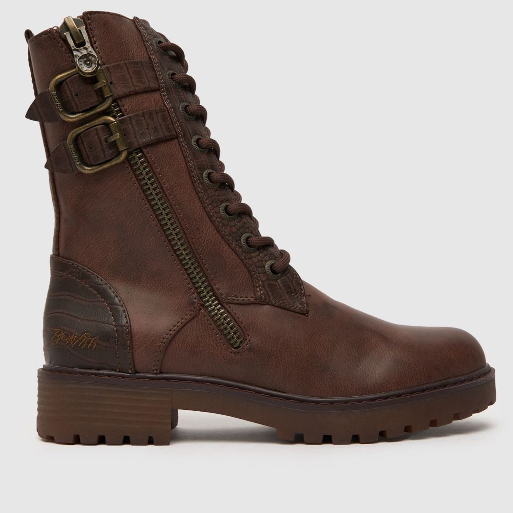 rissi vegan boots in brown
