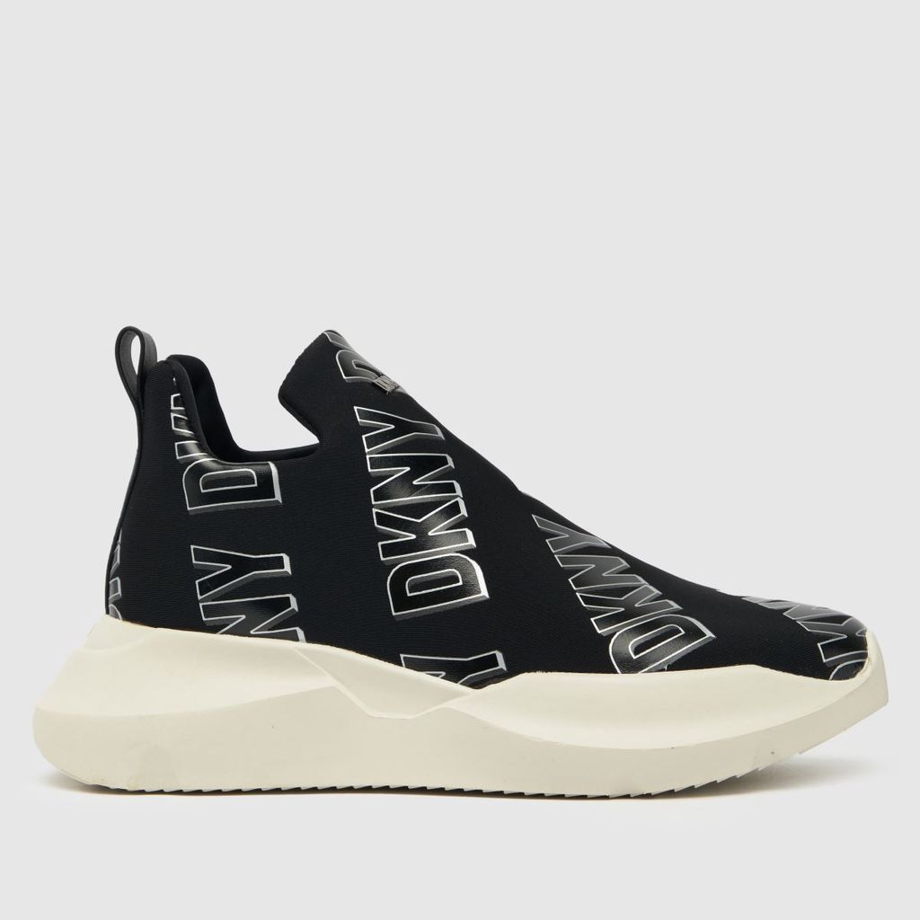 ramona sneaker trainers in black & white