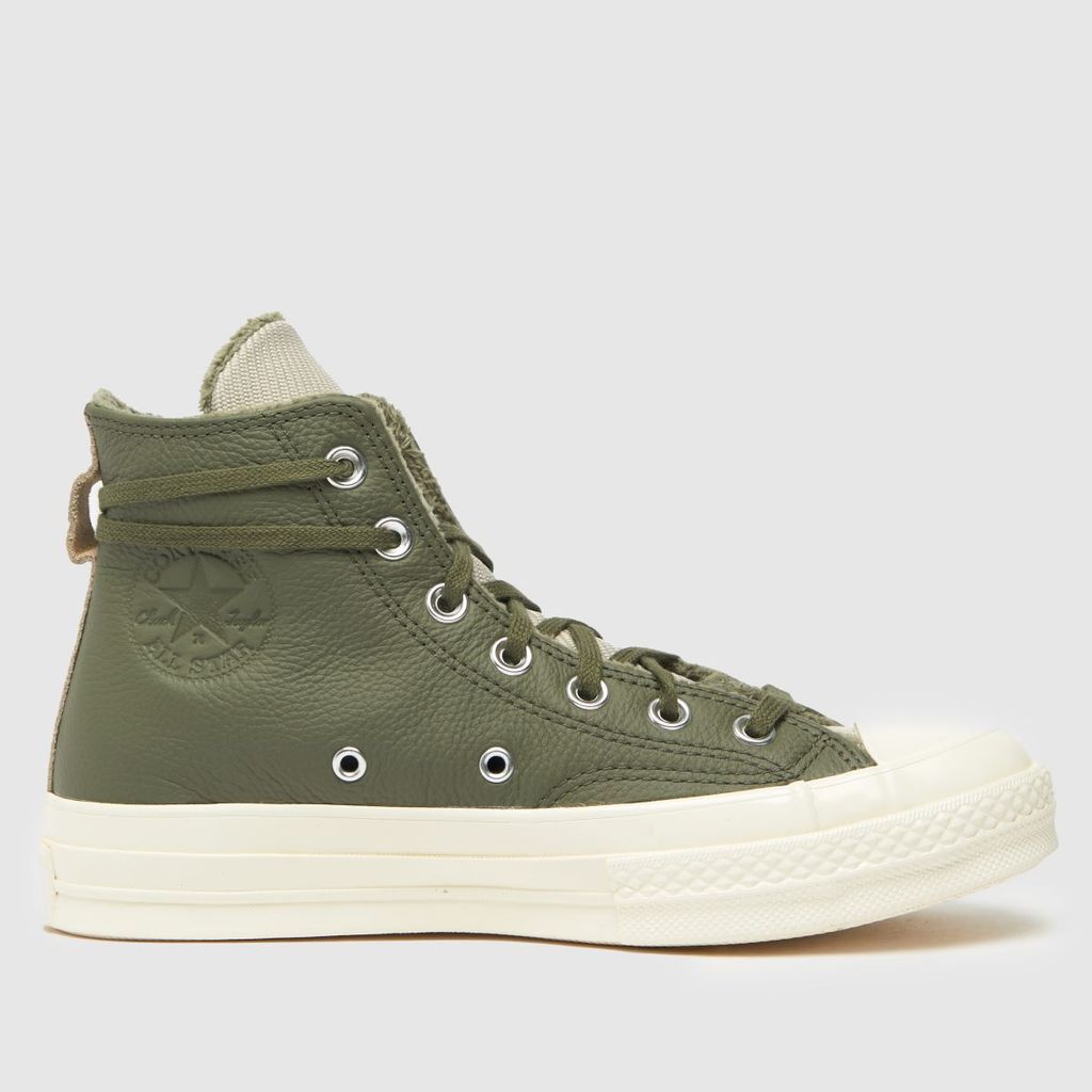 chuck 70 counter climate trainers in khaki
