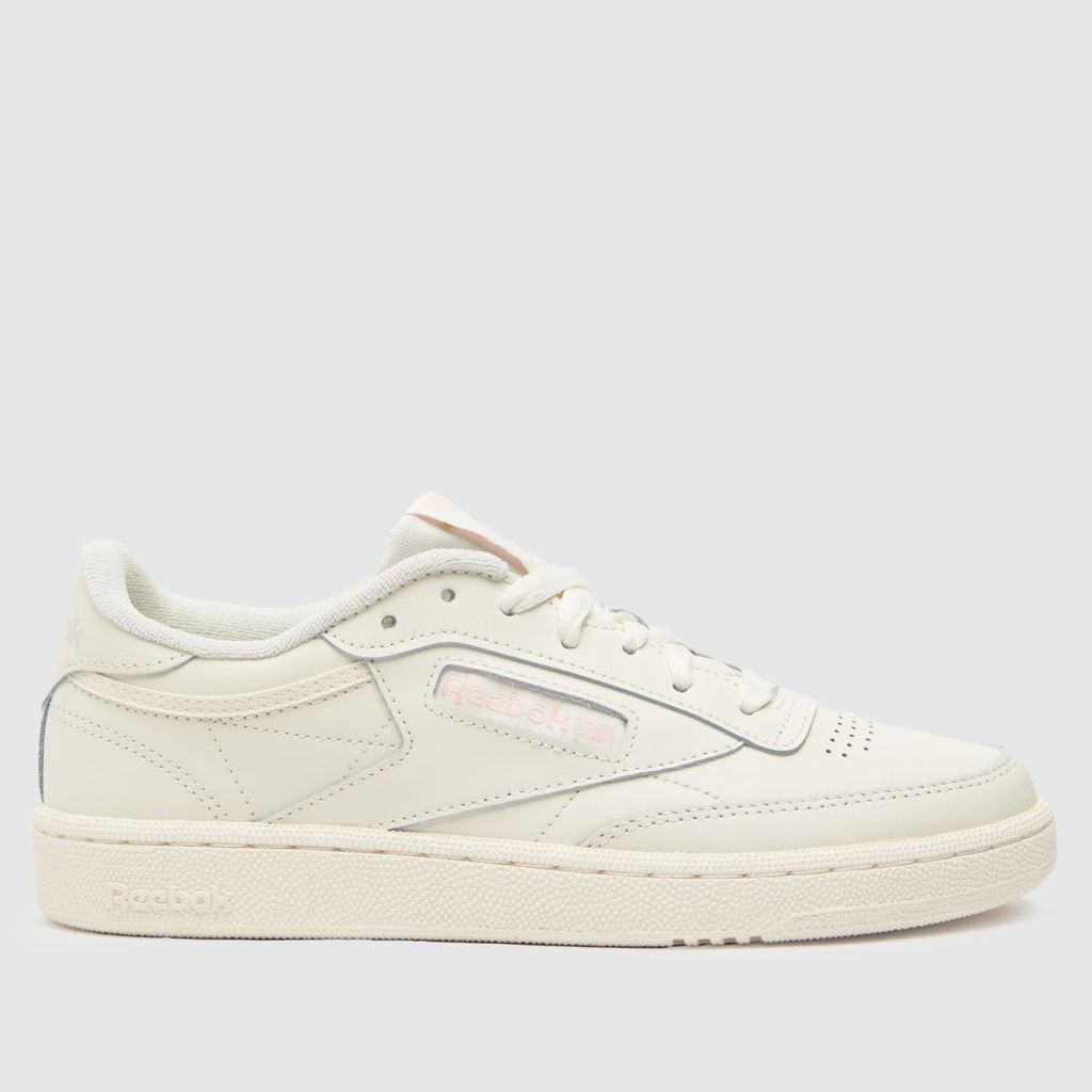 club c 85 trainers in white