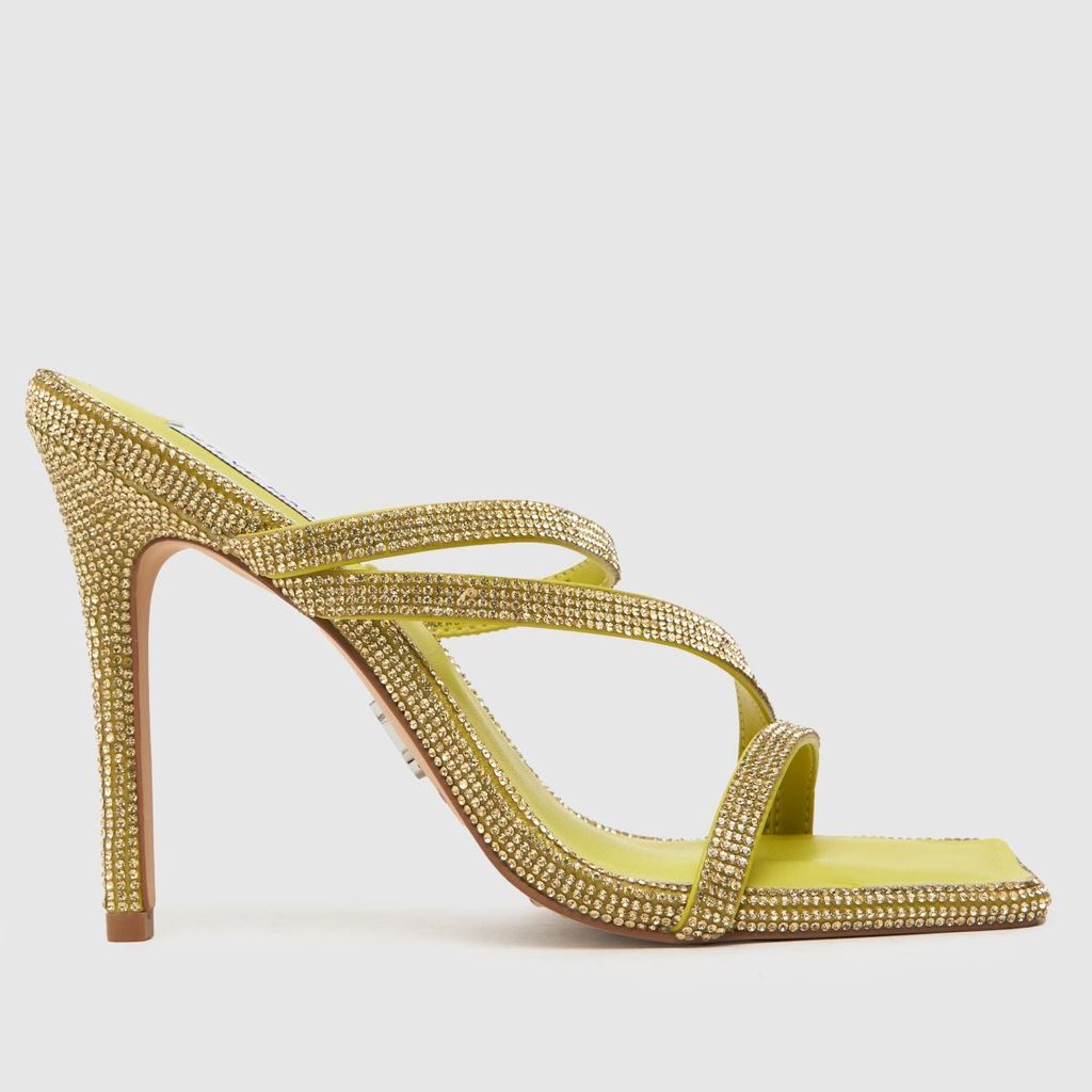 annual sandal high heels in lime