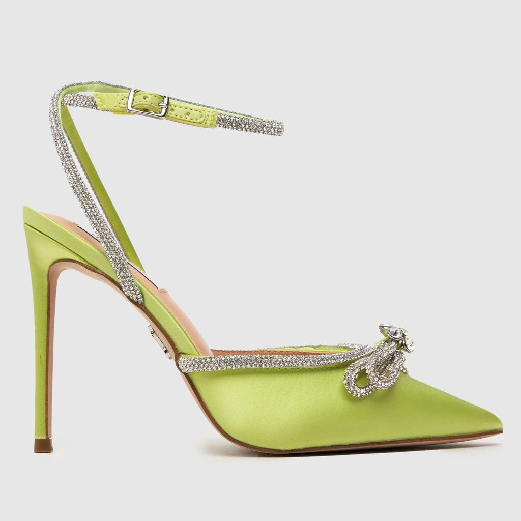 viable high heels in lime