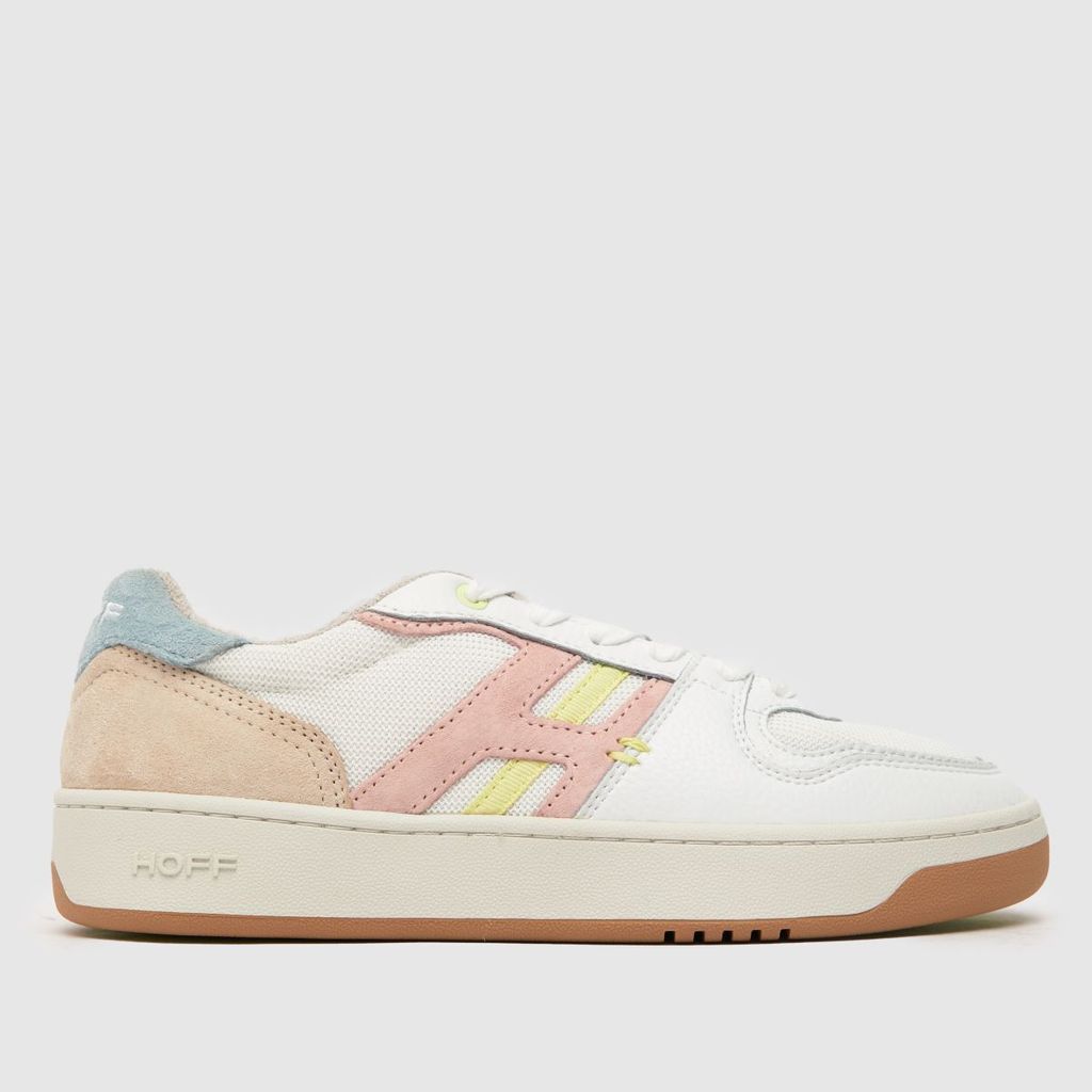 metro solna trainers in white & pink