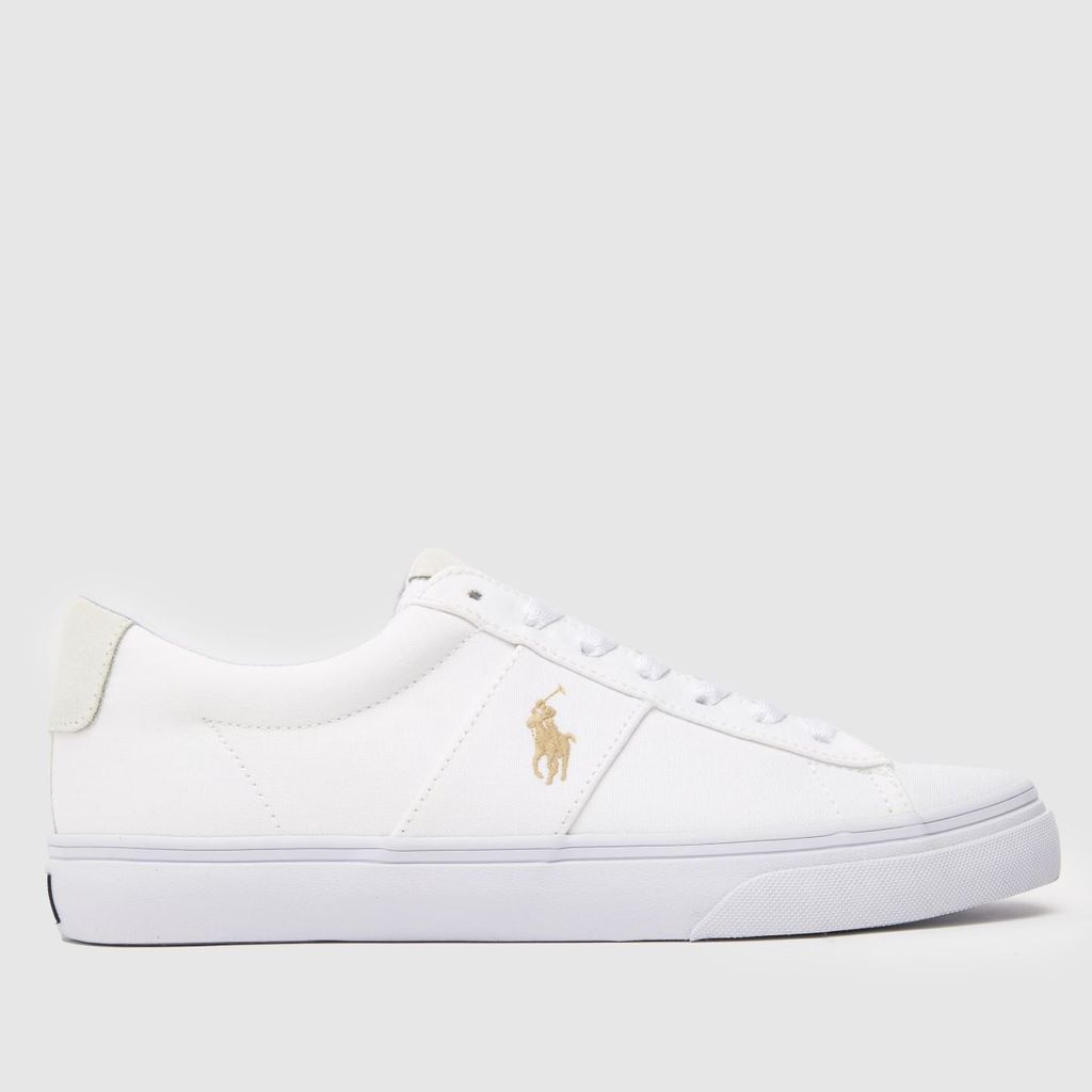 sayer sneaker trainers in white