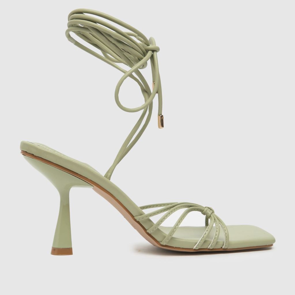 alamo high heels in light green