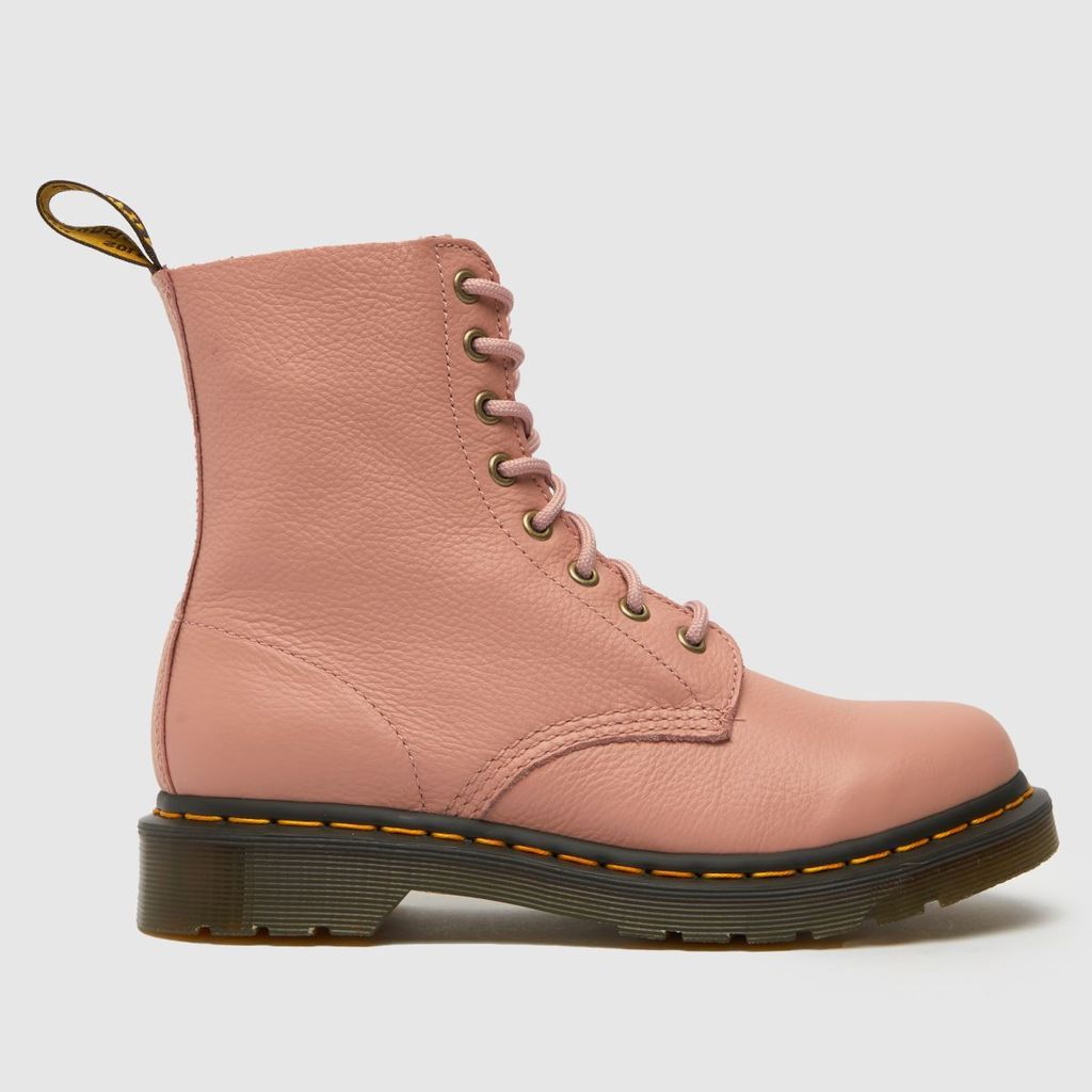 1460 pascal boots in peach beige