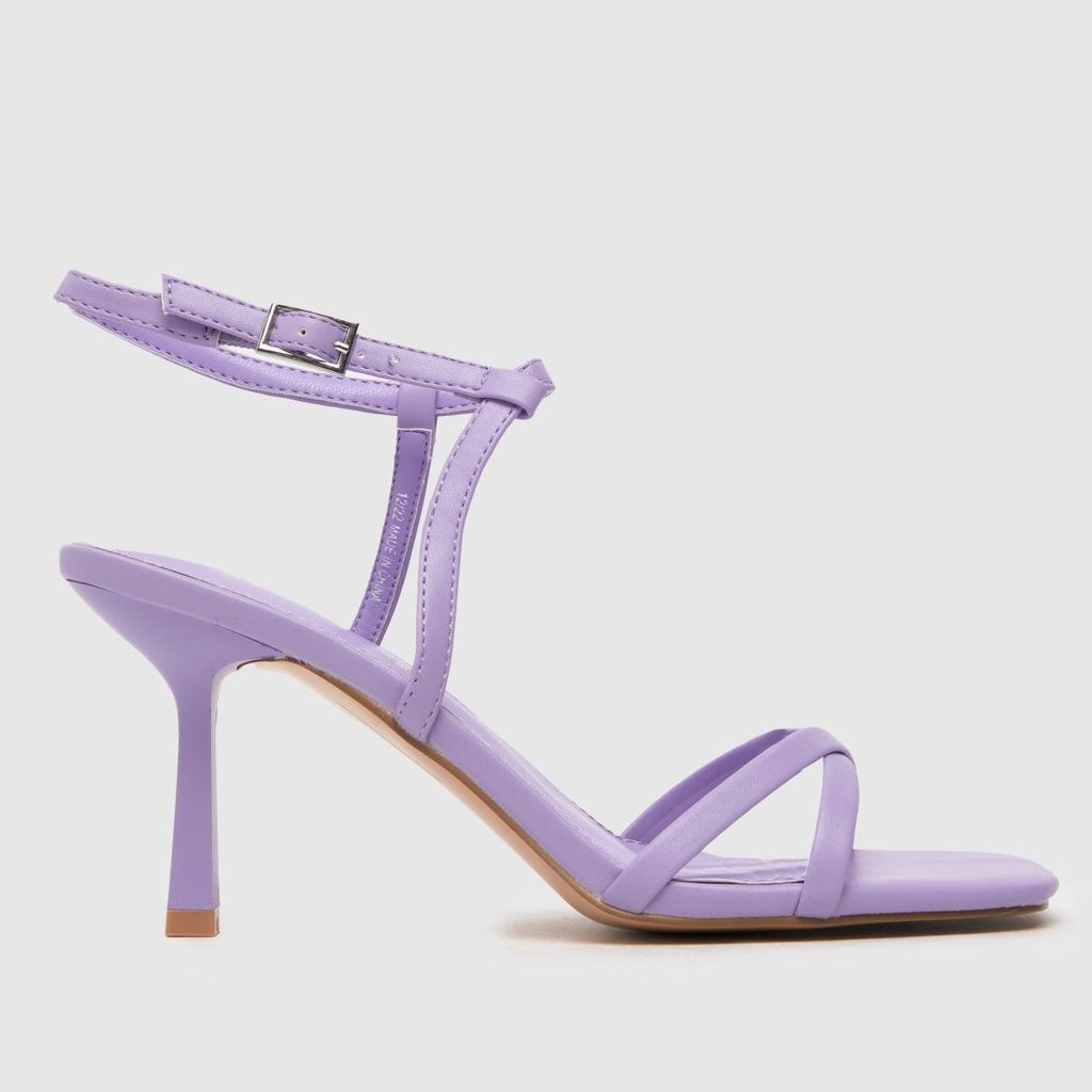 samara strappy sandal high heels in lilac