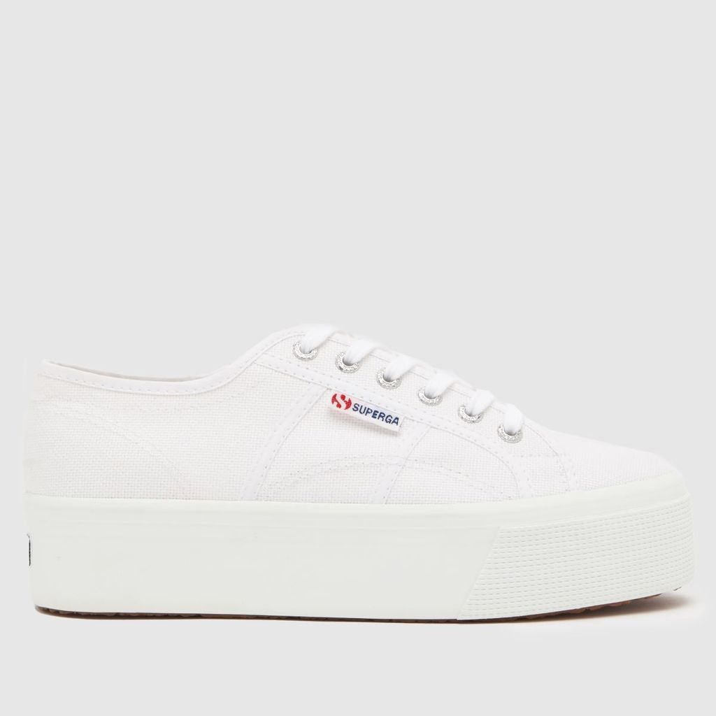 2790 flatform trainers in white