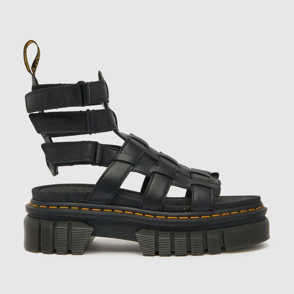 ricki gladiator sandals in black