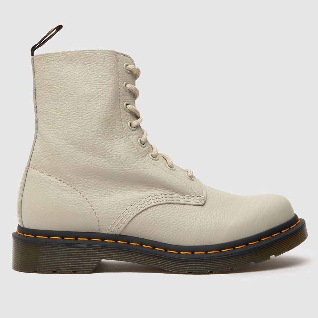 1460 pascal boots in light grey